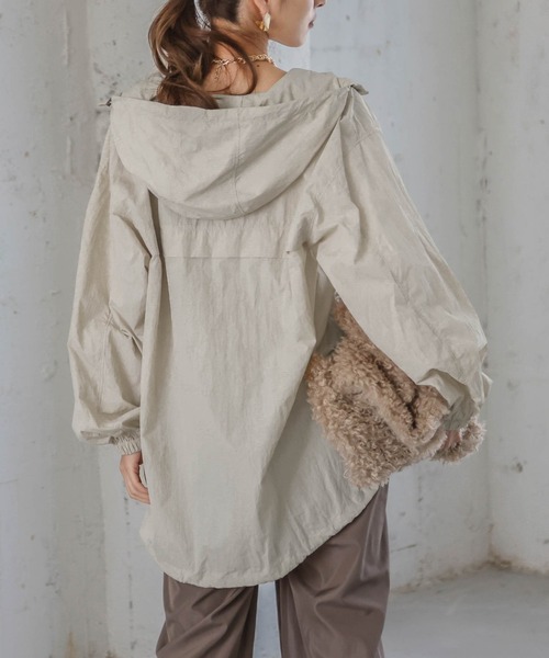 SUGAR BISKET（シュガービスケット）の「マウンテンパーカー（パーカー・レディース・ベージュ/ブラック/グリーン系その他/オリーブ・フリー）」の14枚目の写真