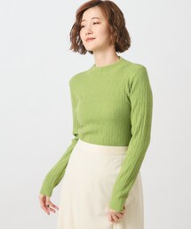 grove | 着回し・肌ざわり◎!優秀ジャカードハイネックプルオーバー(ニット/セーター)
