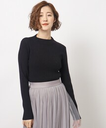 grove | 着回し・肌ざわり◎！優秀ジャカードハイネックプルオーバー(ニット/セーター)