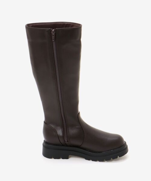 MAJESTIC LEGON（マジェスティックレゴン）の「【WEB限定アイテム】ボリュームソールロングブーツ（ブーツ・レディース・ブラック/ブラウン・MEDIUM/LARGE/SMALL）」の16枚目の写真