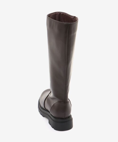 MAJESTIC LEGON（マジェスティックレゴン）の「【WEB限定アイテム】ボリュームソールロングブーツ（ブーツ・レディース・ブラック/ブラウン・MEDIUM/LARGE/SMALL）」の17枚目の写真