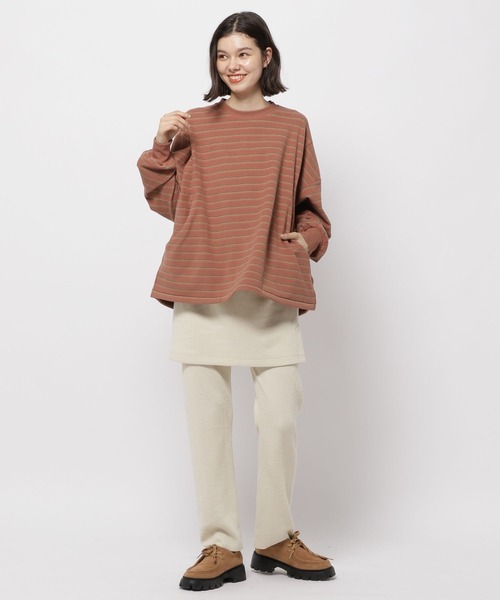 niko and...（ニコアンド）の「リブスリットパンスカ（その他パンツ・レディース・ブラック/ライトグレー/アイボリー・MEDIUM/LONG）」の18枚目の写真