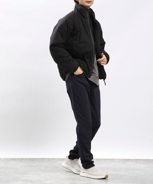 GLOBAL WORK Smile Seed Store（グローバルワーク スマイルシードストア）の「裏アルミWARMブルゾン/973721（ブルゾン・メンズ・チャコール/ブラック・MEDIUM/LARGE/X-LARGE/SMALL）」の4枚目の写真