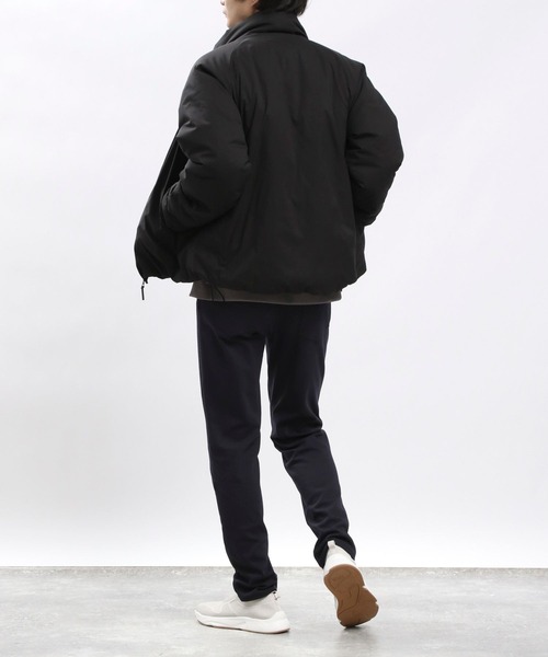 GLOBAL WORK Smile Seed Store（グローバルワーク スマイルシードストア）の「裏アルミWARMブルゾン/973721（ブルゾン・メンズ・チャコール/ブラック・MEDIUM/LARGE/X-LARGE/SMALL）」の5枚目の写真