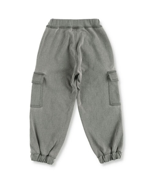 BRANSHES（ブランシェス）の「【あったか】裏起毛やわらかカーゴパンツ（カーゴパンツ・キッズ・グレー/ブルー・110/150/90/100/120/140/130）」の12枚目の写真