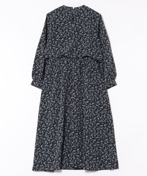 Honeys(ハニーズ)の「ハイネックワンピース(ワンピース・レディース・グリーン系その他/ネイビー系/ホワイト×グレー/ブラック/イエロー系その他・3L/LL/S/L/M)」の8枚目の写真