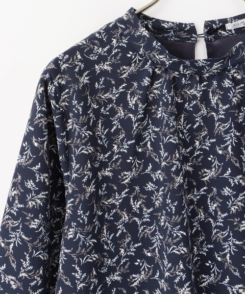 Honeys(ハニーズ)の「ハイネックワンピース(ワンピース・レディース・グリーン系その他/ネイビー系/ホワイト×グレー/ブラック/イエロー系その他・3L/LL/S/L/M)」の17枚目の写真