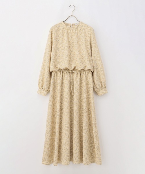 Honeys(ハニーズ)の「ハイネックワンピース(ワンピース・レディース・グリーン系その他/ネイビー系/ホワイト×グレー/ブラック/イエロー系その他・3L/LL/S/L/M)」の22枚目の写真