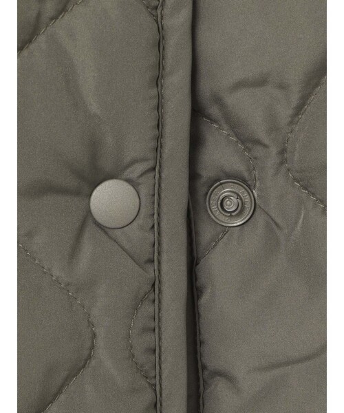 MidiUmi(ミディウミ)の「MidiUmi キルティングリバーシブルコート(ノーカラーコート・レディース・チャコールグレー/ブラック/ベージュ・FREE)」の8枚目の写真