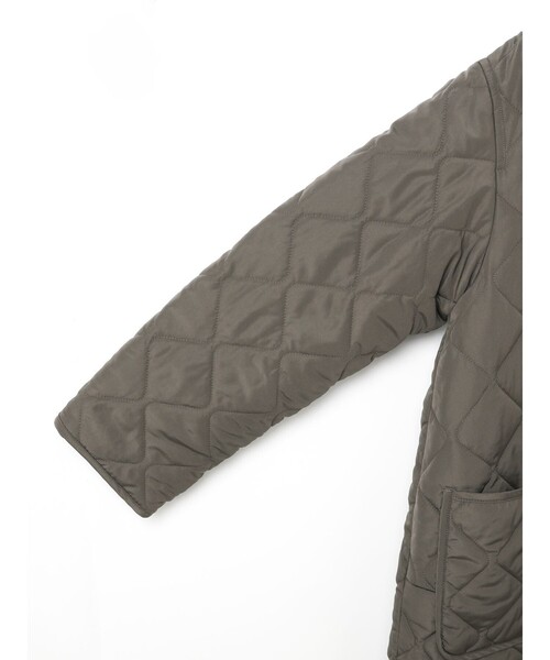 MidiUmi(ミディウミ)の「MidiUmi キルティングリバーシブルコート(ノーカラーコート・レディース・チャコールグレー/ブラック/ベージュ・FREE)」の11枚目の写真