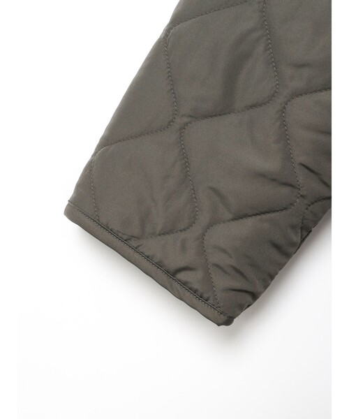 MidiUmi(ミディウミ)の「MidiUmi キルティングリバーシブルコート(ノーカラーコート・レディース・チャコールグレー/ブラック/ベージュ・FREE)」の12枚目の写真