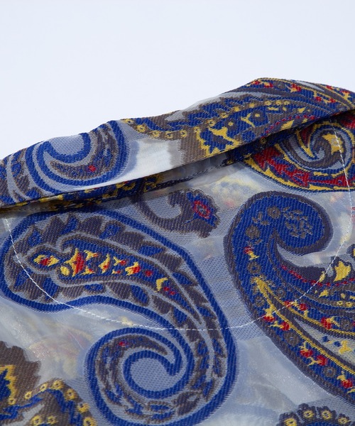 F/CE. （エフシーイー）の「F/CE. PAISLEY JACQUARD SHIRT / エフシーイー ペイズリー ジャカード シャツ（シャツ/ブラウス・メンズ・ブルー・MEDIUM/SMALL）」の10枚目の写真