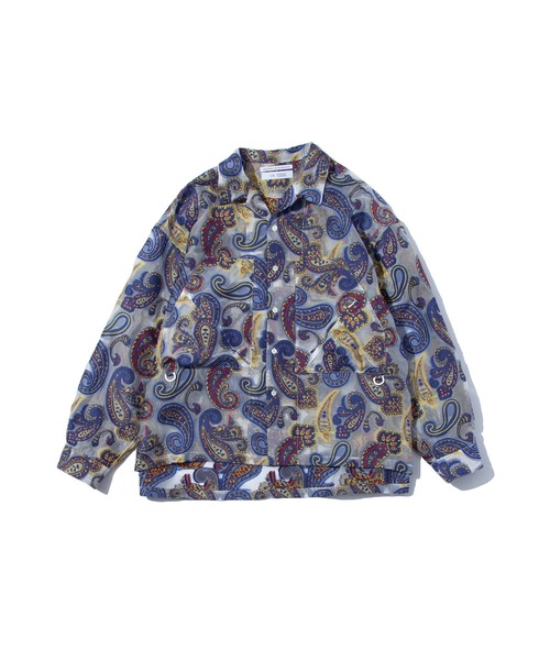 F/CE. （エフシーイー）の「F/CE. PAISLEY JACQUARD SHIRT / エフシーイー ペイズリー ジャカード シャツ（シャツ/ブラウス・メンズ・ブルー・MEDIUM/SMALL）」の15枚目の写真