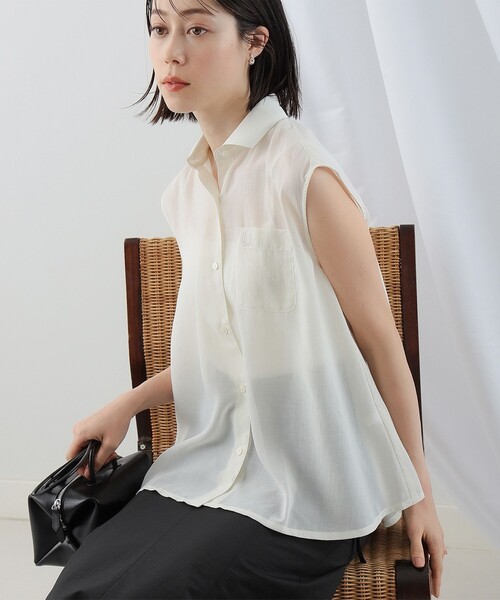 トップス Fred Perry Knitted Collar Shirt Ray BEAMS（レイビームス）の「FRED PERRY × Ray BEAMS / 別注