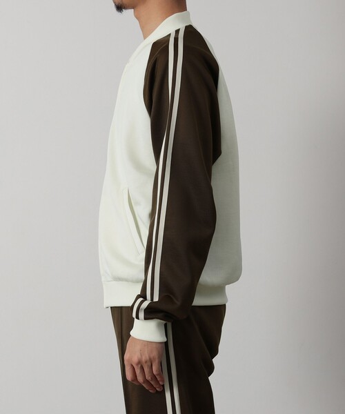 International Gallery BEAMS(インターナショナルギャラリービームス)の「IG / ジャージ トラックトップ(スウェット・メンズ・オフホワイト・SMALL)」の5枚目の写真