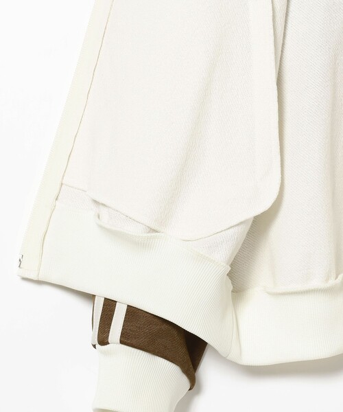 International Gallery BEAMS(インターナショナルギャラリービームス)の「IG / ジャージ トラックトップ(スウェット・メンズ・オフホワイト・SMALL)」の10枚目の写真