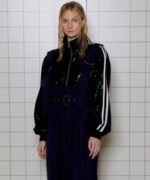 MAISON SPECIAL | Sequins Side Line Track Jacket/スパンコールサイドライントラックジャケット【MAISON SPECIAL/メゾンスペシャル】(ジャージ)
