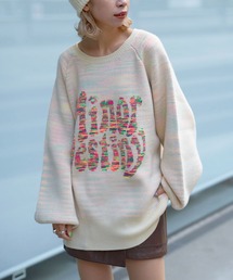 MIXロゴニットプルオーバー