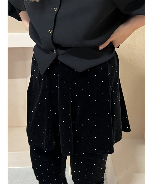 JUMELLE（ジュメロ）の「2set leggings pants（スラックス・レディース・ブラック・FREE）」の9枚目の写真