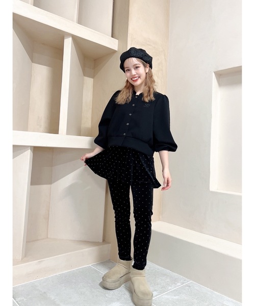 JUMELLE（ジュメロ）の「2set leggings pants（スラックス・レディース・ブラック・FREE）」の14枚目の写真