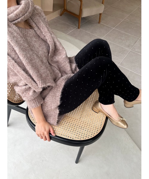 JUMELLE（ジュメロ）の「2set leggings pants（スラックス・レディース・ブラック・FREE）」の17枚目の写真