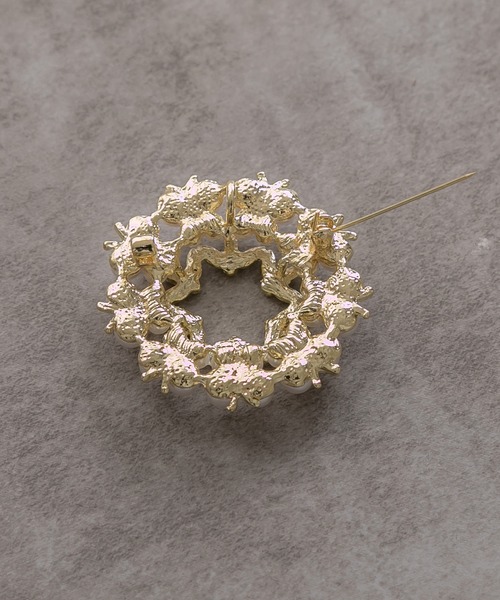 epic day(エピックデイ)の「六芒星パールブローチ(ブローチ/コサージュ・レディース・ゴールド/シルバー・F)」の6枚目の写真