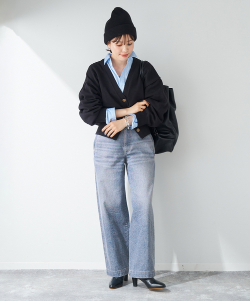 未使用Plage CALUX プラージュ キャラクス ワイドデニムパンツ plage（プラージュ）の「【CALUX/キャラクス】 別注WASHED