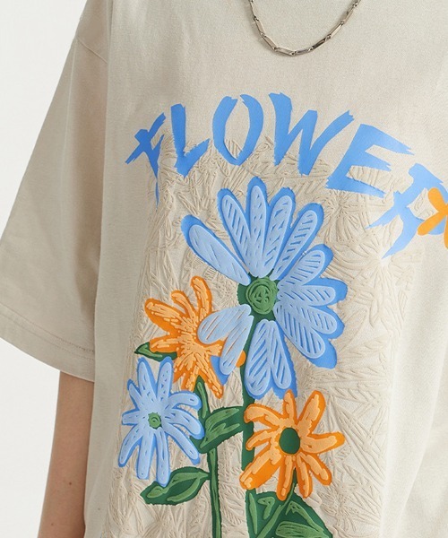 パラスパレス花柄プリント 半袖Tシャツ パラスパレス 花柄プリント Tシャツ サイズ2 - メルカリ