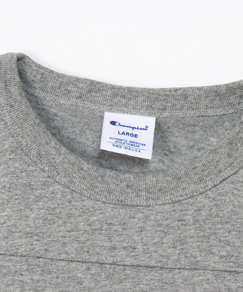 Champion(チャンピオン)の「【Champion/チャンピオン】メンズ ベーシック ショートスリーブTシャツ(Tシャツ/カットソー・メンズ・ホワイト/バーガンディー/グリーン系その他5/グレー・SMALL/MEDIUM/LARGE/X-LARGE)」の15枚目の写真