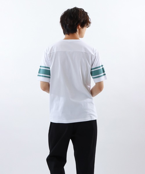 Champion(チャンピオン)の「【Champion/チャンピオン】メンズ ベーシック ショートスリーブTシャツ(Tシャツ/カットソー・メンズ・ホワイト/バーガンディー/グリーン系その他5/グレー・SMALL/MEDIUM/LARGE/X-LARGE)」の5枚目の写真