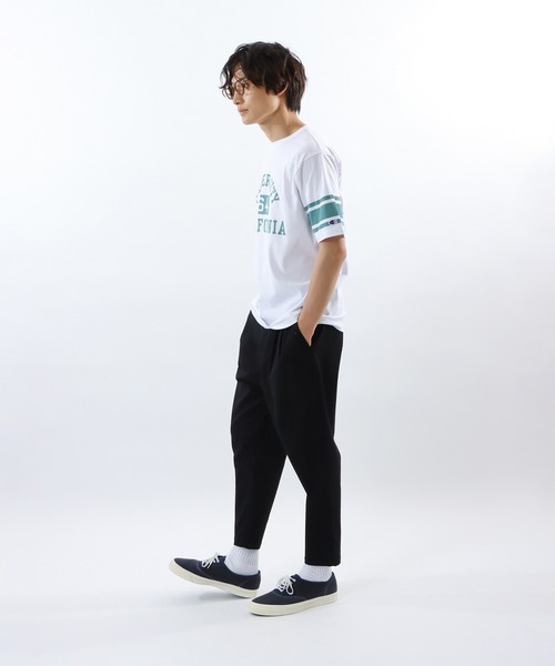 Champion(チャンピオン)の「【Champion/チャンピオン】メンズ ベーシック ショートスリーブTシャツ(Tシャツ/カットソー・メンズ・ホワイト/バーガンディー/グリーン系その他5/グレー・SMALL/MEDIUM/LARGE/X-LARGE)」の8枚目の写真