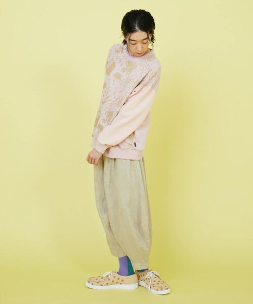 FRAPBOIS（フラボア）の「クラウンウラケ（スウェット・レディース・ピンク/ブラック・1/2）」の21枚目の写真