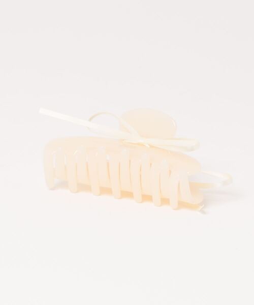 Jasmine Grandiflorum（ジャスミングランディフローラム）の「【Jasmine】リボンヘアクリップ（バレッタ/ヘアクリップ・レディース・オフホワイト/ブルー/ピンク・FREE）」の10枚目の写真