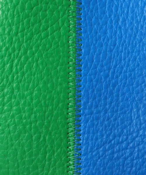 Three Four Time（ｽﾘｰﾌｫｰﾀｲﾑ）の「バイカラーフェイクレザートート（トートバッグ・レディース・オレンジ系その他/グリーン系その他/ホワイト系その他・FREE）」の16枚目の写真