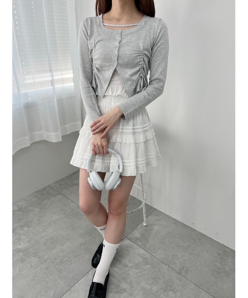 PHILLY（フィリー）の「サイドドロストデザイントップス（Tシャツ/カットソー・レディース・ブラック/グレー/ホワイト・FREE）」の22枚目の写真