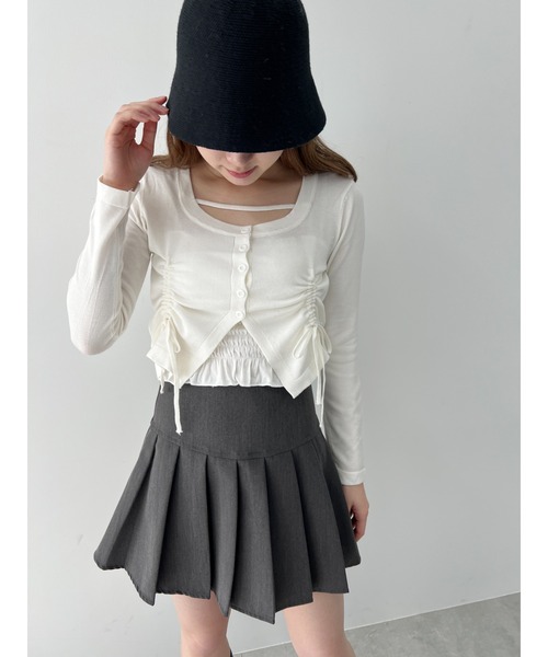 PHILLY（フィリー）の「サイドドロストデザイントップス（Tシャツ/カットソー・レディース・ブラック/グレー/ホワイト・FREE）」の13枚目の写真