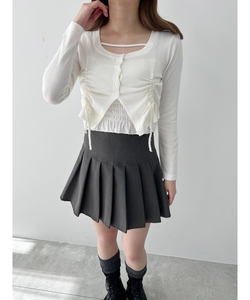 PHILLY（フィリー）の「サイドドロストデザイントップス（Tシャツ/カットソー・レディース・ブラック/グレー/ホワイト・FREE）」の9枚目の写真