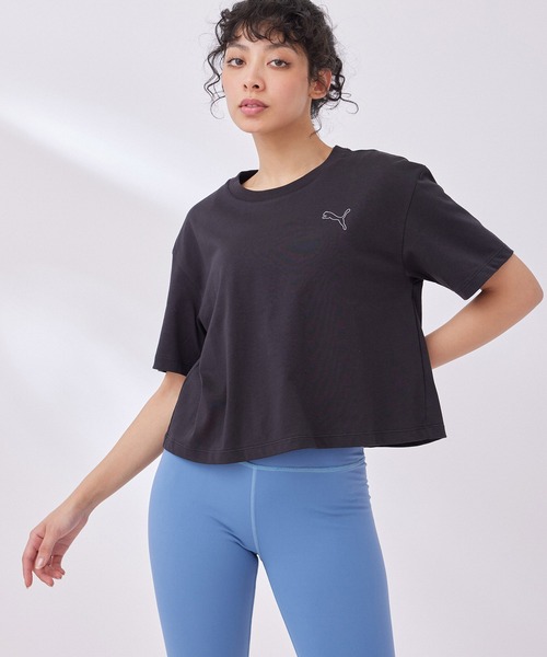PUMA（プーマ）の「【PUMA】MOTION MX ショートスリーブTシャツ（Tシャツ/カットソー・レディース・ホワイト/ブラック・M）」の14枚目の写真