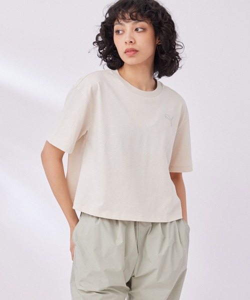 PUMA（プーマ）の「【PUMA】MOTION MX ショートスリーブTシャツ（Tシャツ/カットソー・レディース・ホワイト/ブラック・M）」の11枚目の写真