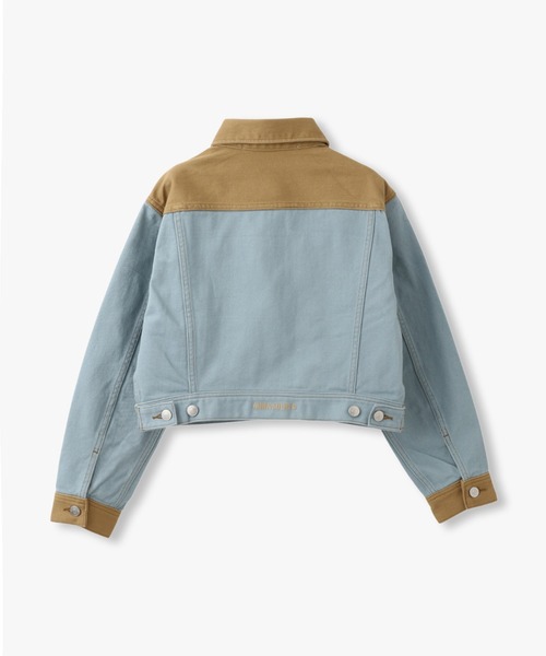 ANNA SUI NYC（アナ スイ エヌ ワイ シー）の「ANNA SUI NYC ツートーンツイルジャケット（その他アウター・レディース・パープル/ブルー/ブラック・S）」の11枚目の写真