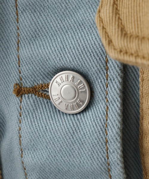 ANNA SUI NYC（アナ スイ エヌ ワイ シー）の「ANNA SUI NYC ツートーンツイルジャケット（その他アウター・レディース・パープル/ブルー/ブラック・S）」の13枚目の写真