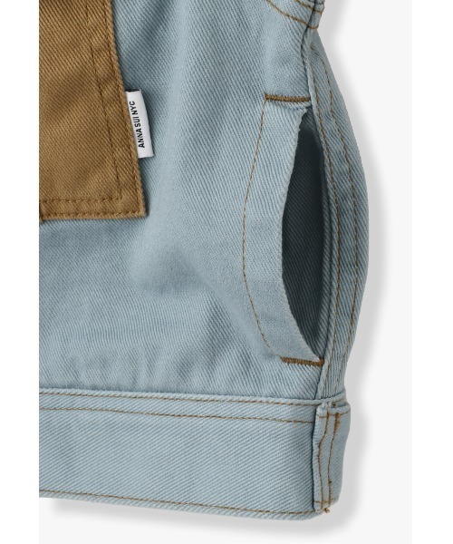 ANNA SUI NYC（アナ スイ エヌ ワイ シー）の「ANNA SUI NYC ツートーンツイルジャケット（その他アウター・レディース・パープル/ブルー/ブラック・S）」の15枚目の写真