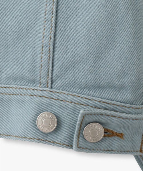 ANNA SUI NYC（アナ スイ エヌ ワイ シー）の「ANNA SUI NYC ツートーンツイルジャケット（その他アウター・レディース・パープル/ブルー/ブラック・S）」の17枚目の写真