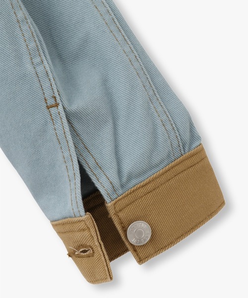 ANNA SUI NYC（アナ スイ エヌ ワイ シー）の「ANNA SUI NYC ツートーンツイルジャケット（その他アウター・レディース・パープル/ブルー/ブラック・S）」の18枚目の写真