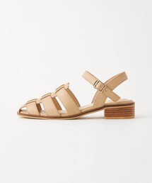 green label relaxing（グリーンレーベルリラクシング）の「スクエア グルカサンダル（3cm）（サンダル）」