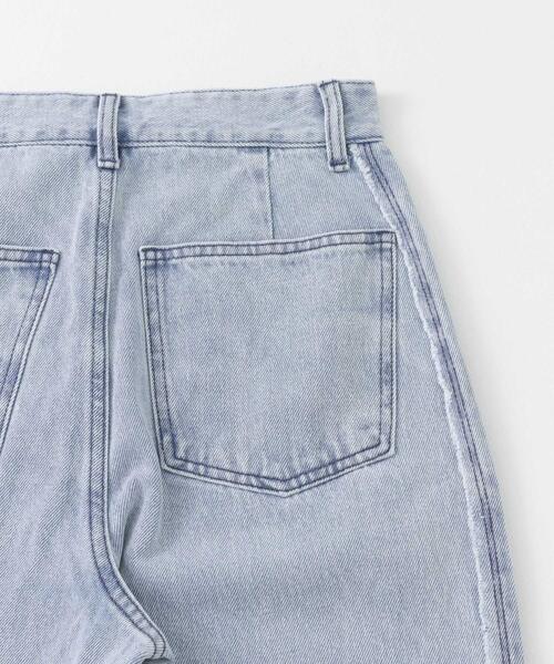 SENSE OF PLACE by URBAN RESEARCH(センスオブプレイスバイアーバンリサーチ)の「サイドフリンジデニム(デニムパンツ・レディース・インディゴブルー/ブラック/ライトブルー・SMALL/MEDIUM)」の20枚目の写真