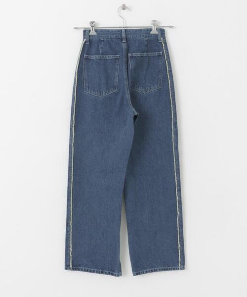 セール】サイドフリンジデニム（デニムパンツ）｜SENSE OF PLACE by