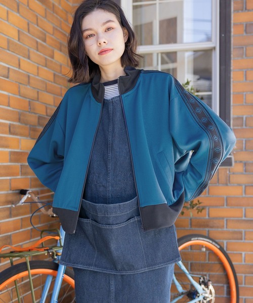 niko and...（ニコアンド）の「アソートトラックジャージ（ジャージ・レディース・ブルー/アイボリー/ネイビー・TALL/SHORT）」の17枚目の写真