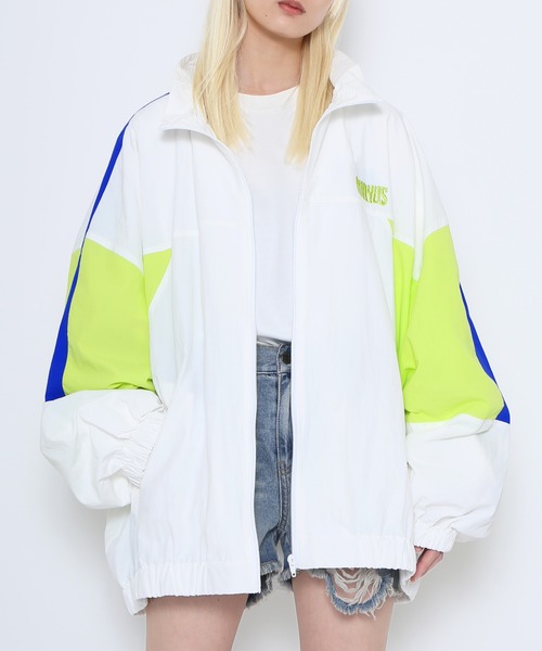 PUNYUS（プニュズ）の「切り替えナイロンジャケット（ナイロン