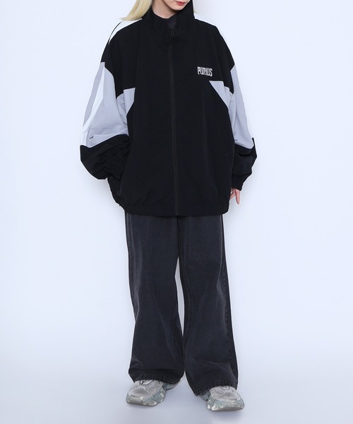 PUNYUS（プニュズ）の「切り替えナイロンジャケット（ナイロン